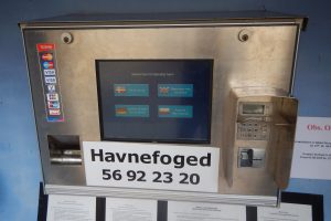 Automat do opłat w Rønne