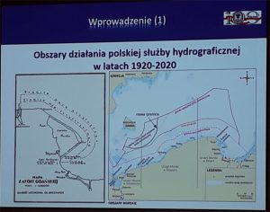 Obszary działania polskiej służby hydrograficznej 1920-2020