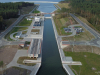 Nowy Świat – the lock, seen from the Lagoon